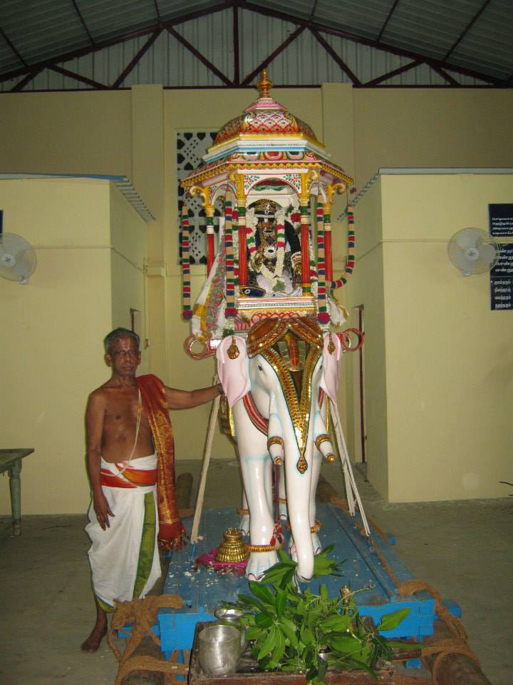 Ariyakudi Brahmotsavam Yanai Vahanam