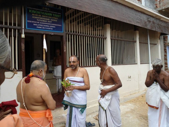HH Sri Sri Thirukurungudi Jeer Mangalasasanam At Azhwar Thirunagari2