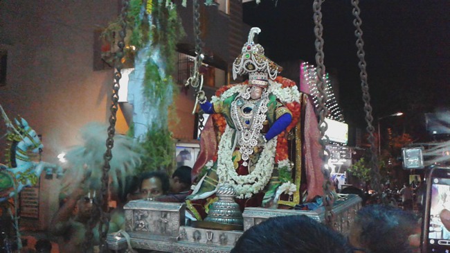 Villivakkam Sowmya Damodara Perumal Temple Brahmotsavam Kudhirai Vahanam  2014--04