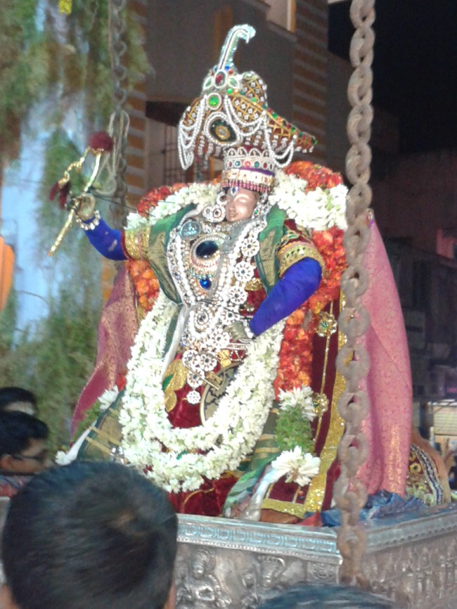 Villivakkam Sowmya Damodara Perumal Temple Brahmotsavam Kudhirai Vahanam  2014--05
