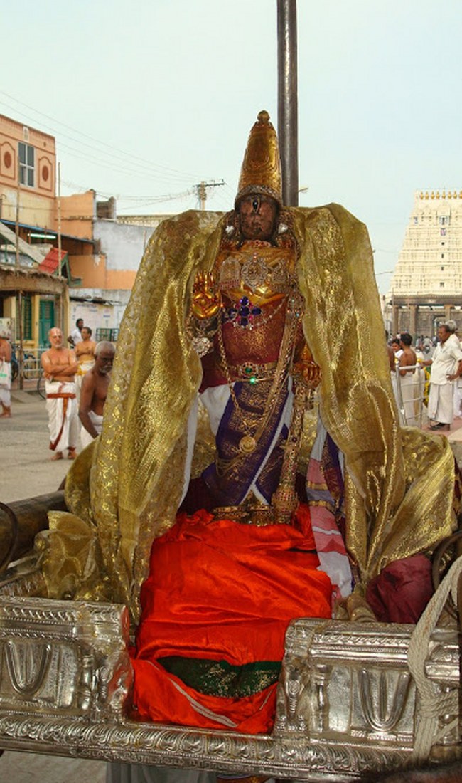 Kanchi Varadaraja Perumal Temple Kodai Utsavam day 3 2014 03