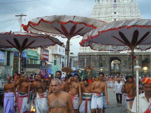 Kanchi Varadaraja Perumal Temple Kodai Utsavam day 6 2014 24