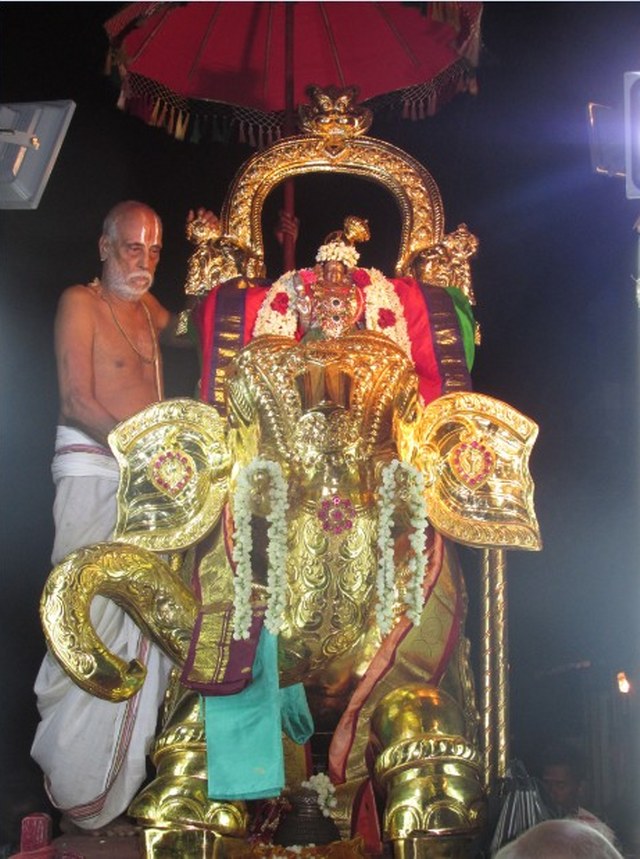 Nagai Soundararaja  Perumal kovil  Sri Andal Thiruvadipooram Utsavam day 6 2014 2