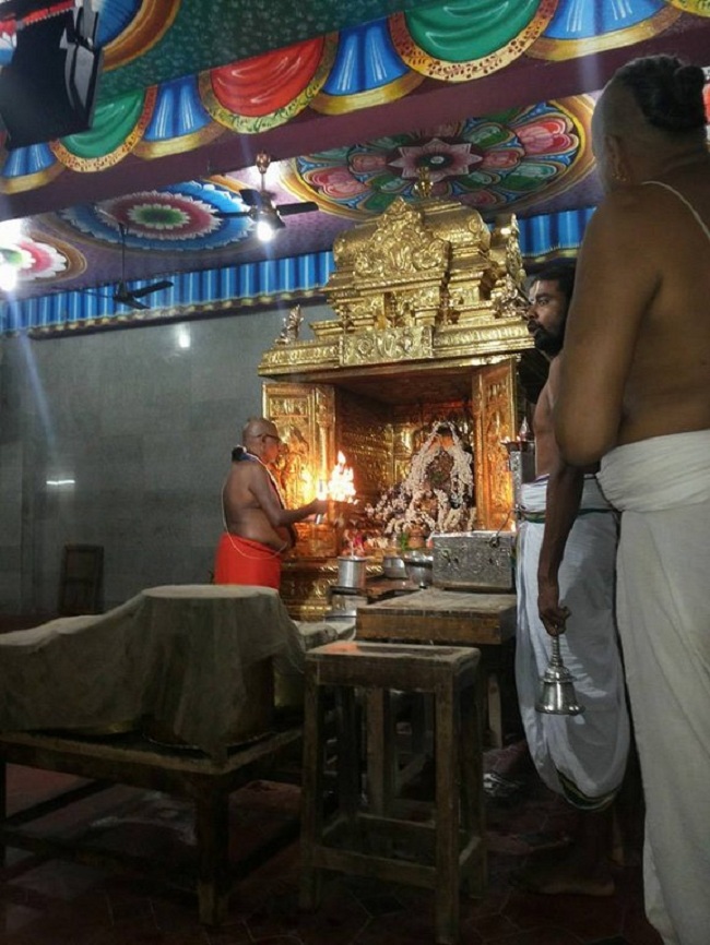 Pradosha Aaradhanam At Selaiyur Sri Ahobila Mutt 12