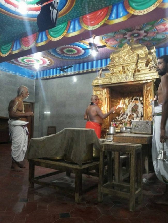 Pradosha Aaradhanam At Selaiyur Sri Ahobila Mutt 4