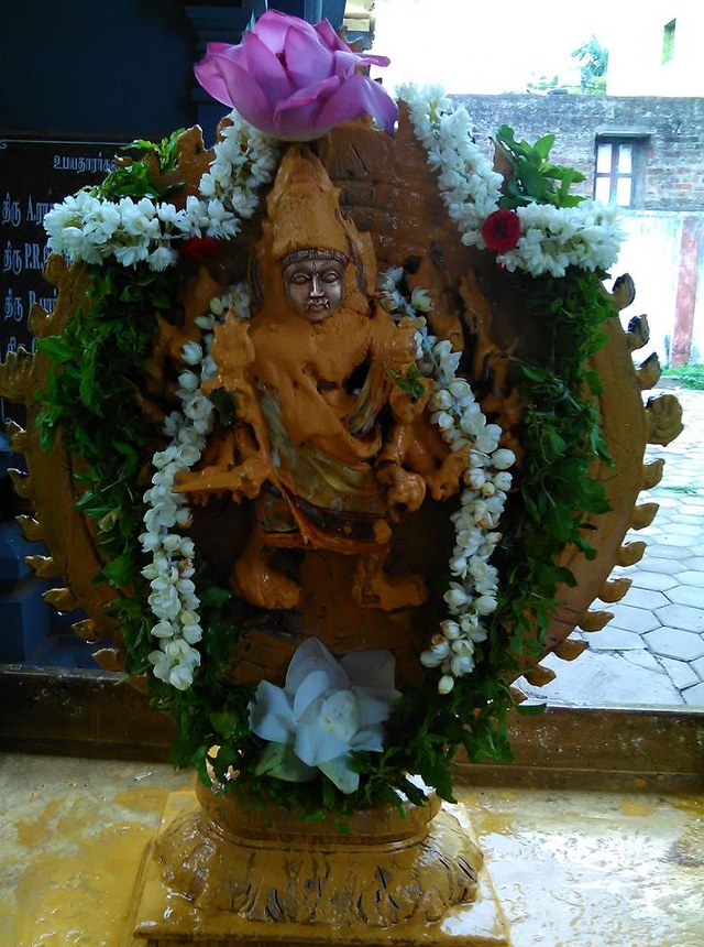 Sudharshana Jayanthi at Porur Perumal Temple 2014 03
