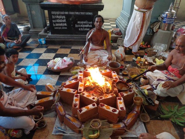Sudharshana Jayanthi at Taramani Sri Prasanna Venkatesa Perumal Temple 2014 2