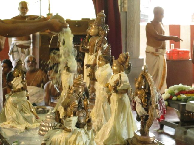 Thirumanjanam at Selaiyur Ahobila mutt Temple 2014 06