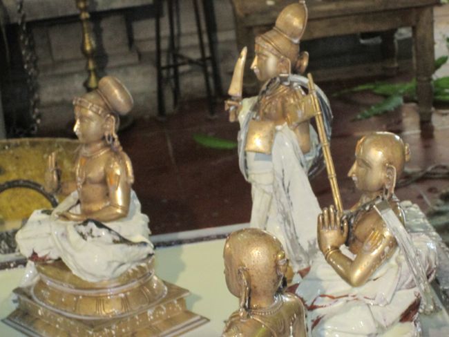 Thirumanjanam at Selaiyur Ahobila mutt Temple 2014 11