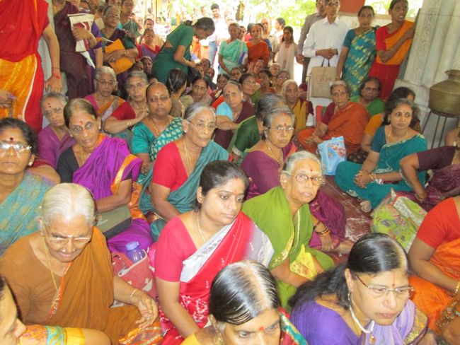 Thirumanjanam at Selaiyur Ahobila mutt Temple 2014 12