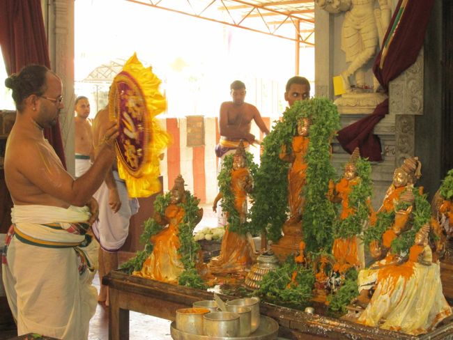 Thirumanjanam at Selaiyur Ahobila mutt Temple 2014 35