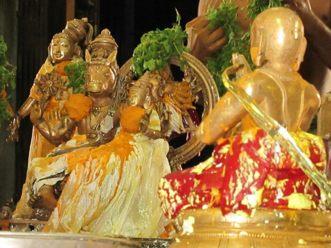Thirumanjanam at Selaiyur Ahobila mutt Temple 2014 43