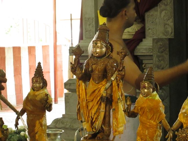 Thirumanjanam at Selaiyur Ahobila mutt Temple 2014 47