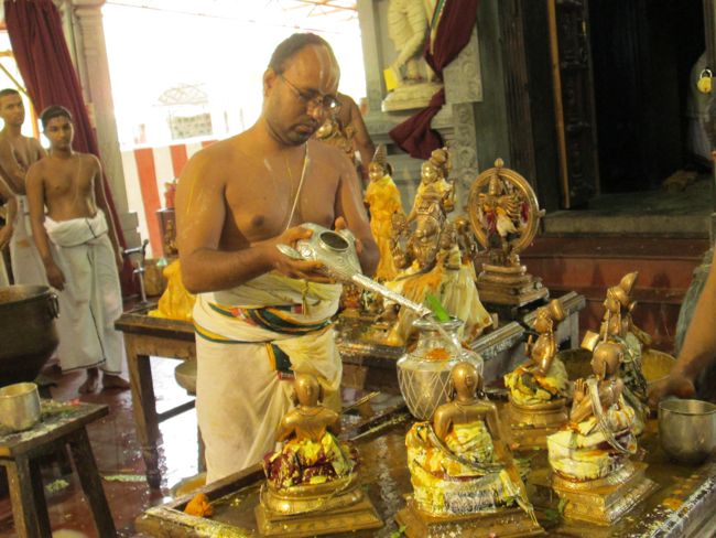 Thirumanjanam at Selaiyur Ahobila mutt Temple 2014 52