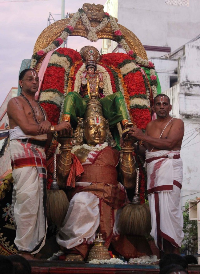 Thiruvallikeni Thelliasingar Brahmotsavam day 3 2014 2
