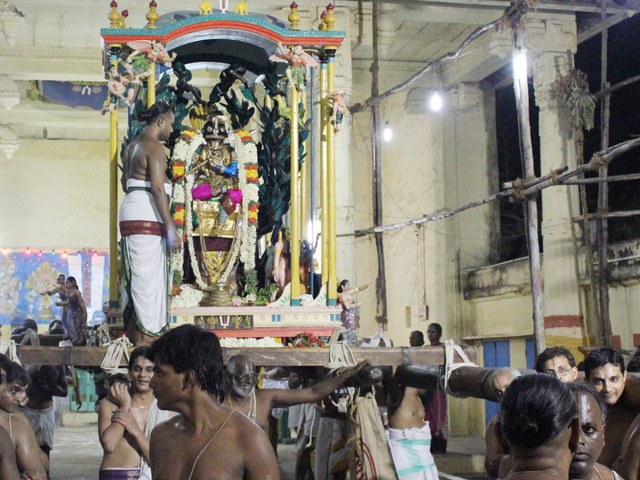 Triplicane Sri Parthasarathy Perumal Temple Thelliyasingar Brahmotsavam day 1 Evening 2014 5