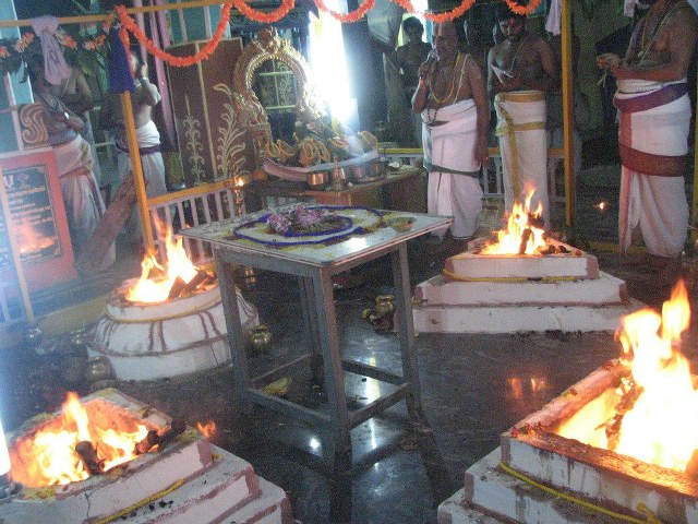 Arumbakkam Sri Satya vardaraja Perumal Temple pavithrotsavam day 1 EVE 2014 07
