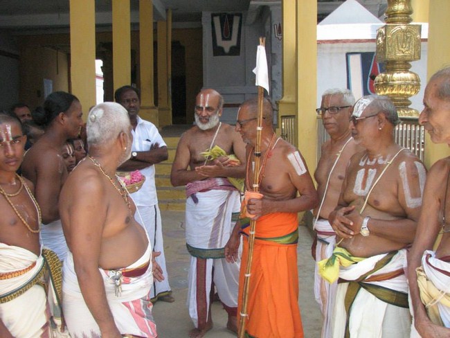 HH Sri Satakoparamanuja jeeyar Mangalasasanam At Kooram Adhi Kesava Perumal Temple3