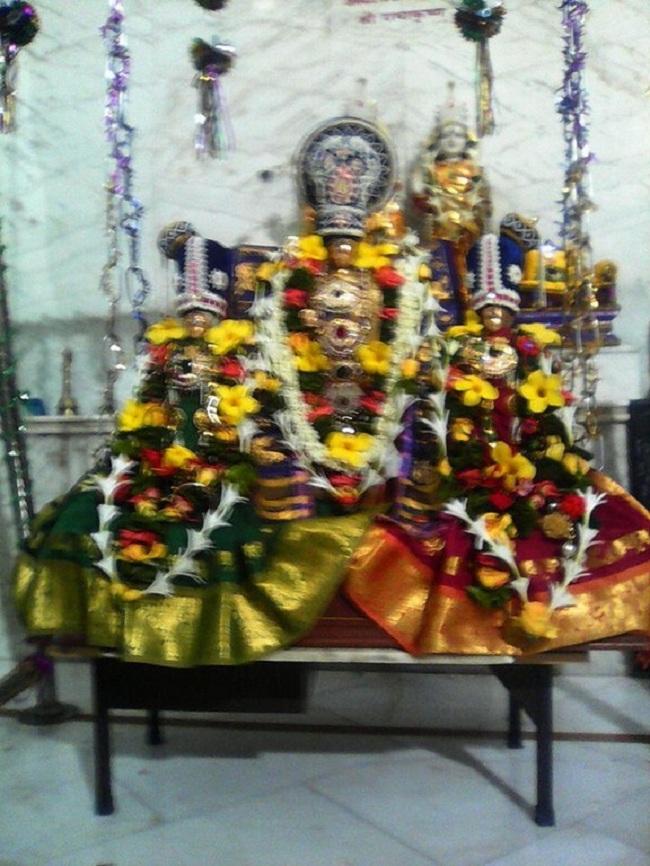Hazira Sri Balaji Temple Oonjal Utsavam Commences2