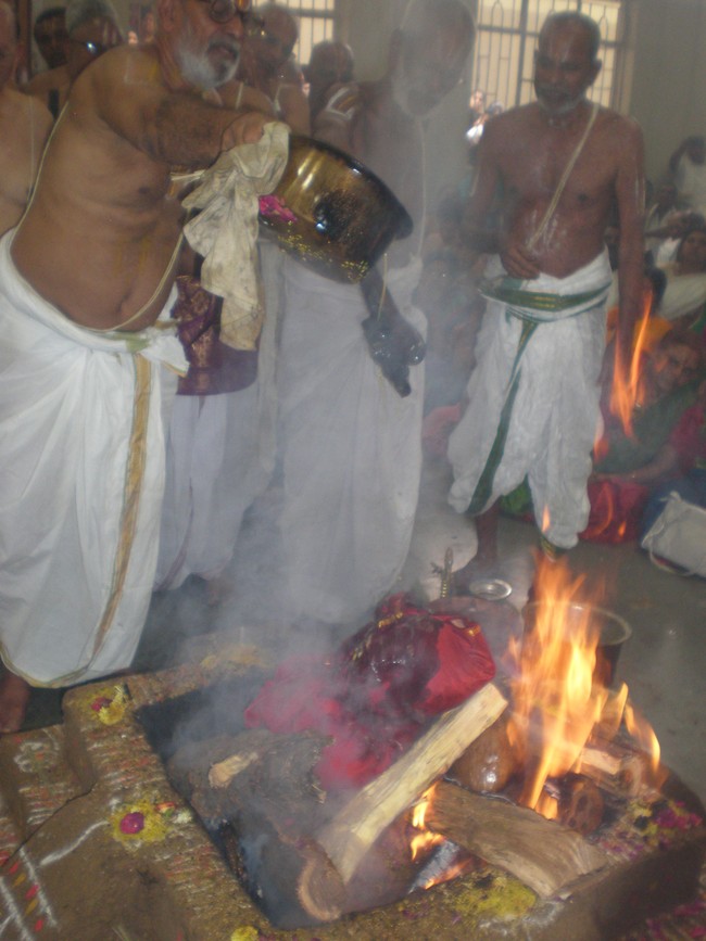 Hydrebad Ahobila mutt Sri Sudharshana Homam 2014 17