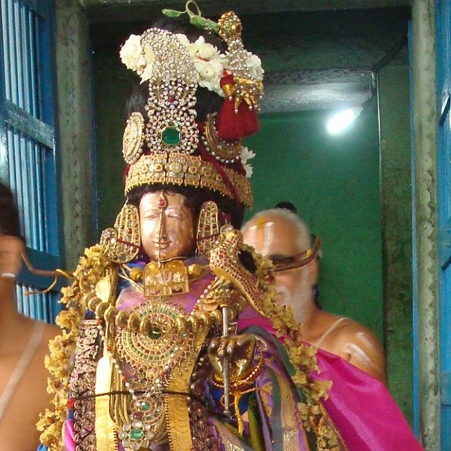 Kanchi Perumal Kovil Sri Andal THiruvadipooram Utsavam  day 10 2014 22