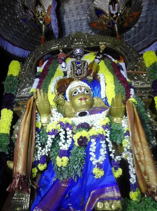 Palayamkottai  Sri Azhagiayamannar Rajagopala Swami Temple Garuda sevai 2014 6