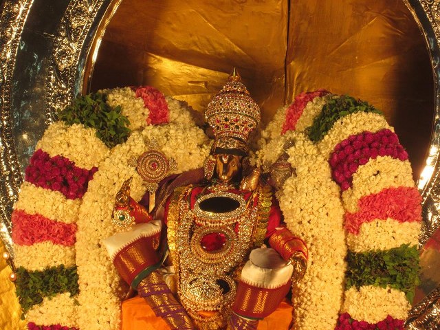 Pondicherry Sri Lakshmi Hayagreeva Perumal Sannadhi Brahmotsavam Day 1 2014 06