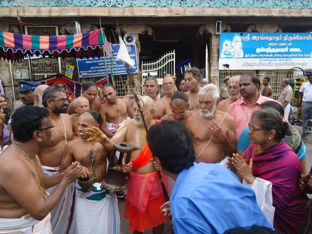 Srimushnam Andavan Mangalasasanam at Srirangam 2014 20