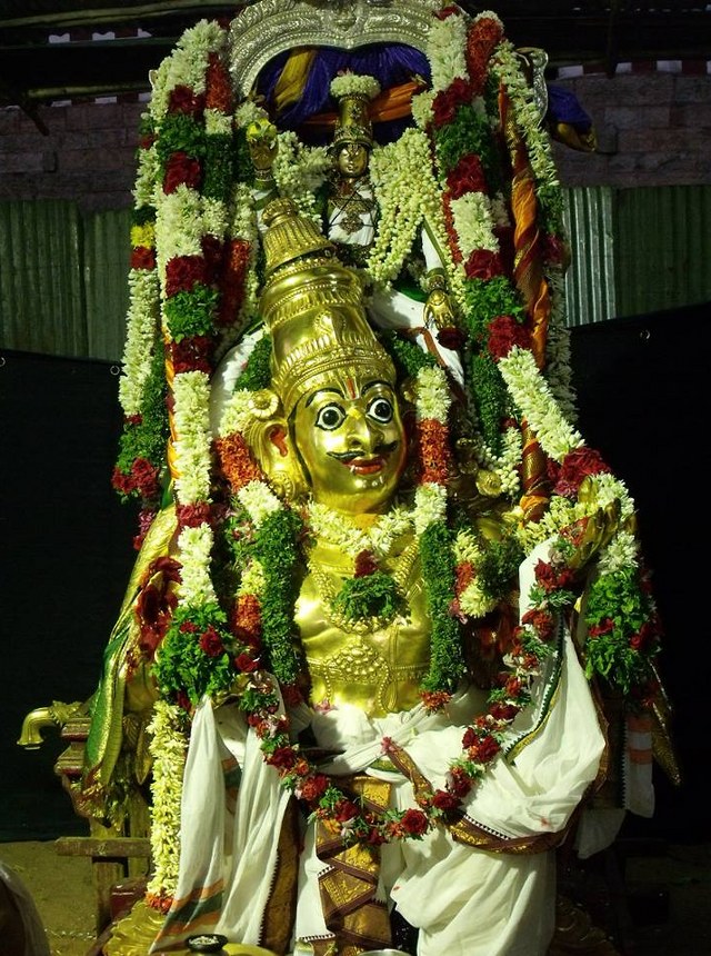 Thirumaliruncholai Sri Kallazhagar  Brahmotsavam Garuda Sevai 2014 6
