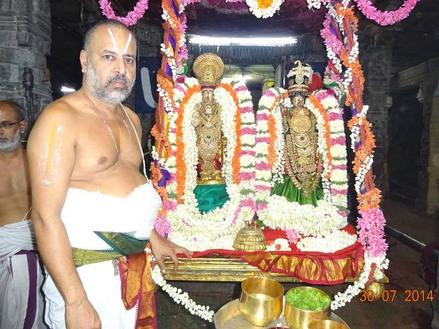 Thiruvallur Veeraraghava  Perumal Kovil Sri Andal THiruvadipooram Utsavam 2014 17