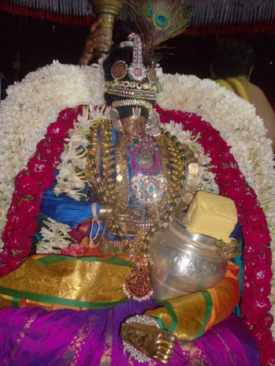 Uriyadi Utsavam At Nanganallur Sri Lakshmi Narasimhar Navaneetha Krishnan Temple6