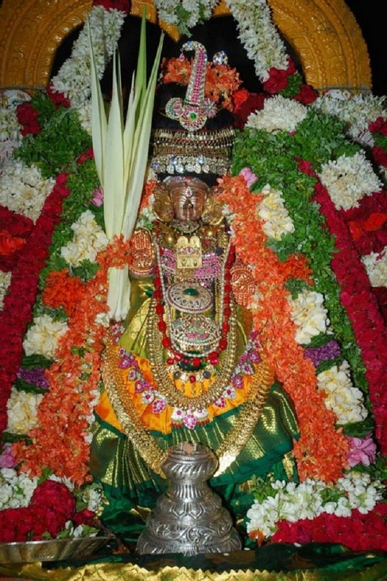 Varalakshmi Vratham At Lower Ahobilam Sri Prahaladavardan Temple1