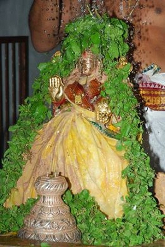 Varalakshmi Vratham At Lower Ahobilam Sri Prahaladavardan Temple5