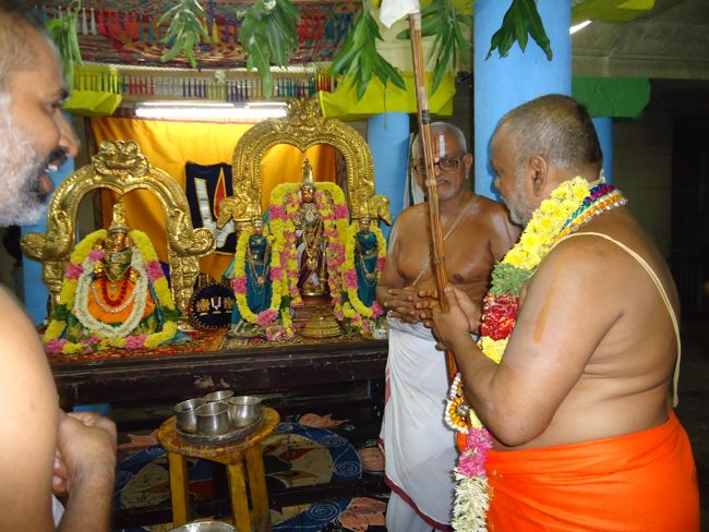 Azhwar THirunagari Jeeyar Mangalasasanam At Thiruvekka Yathokthakari Temple2014 02