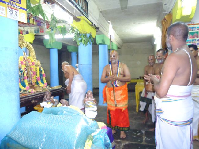 Azhwar THirunagari Jeeyar Mangalasasanam At Thiruvekka Yathokthakari Temple2014 12