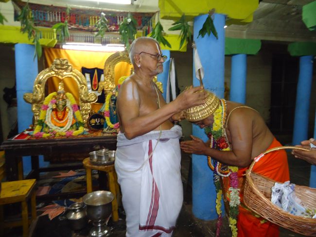 Azhwar THirunagari Jeeyar Mangalasasanam At Thiruvekka Yathokthakari Temple2014 28