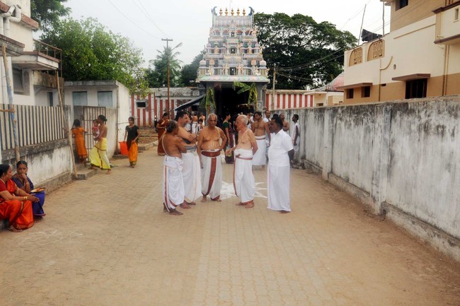 HH 46th Jeer of Ahobila Math Mangalasasanam  at Kodavasal Srinivasa Perumal Devasthanam. 2014 01