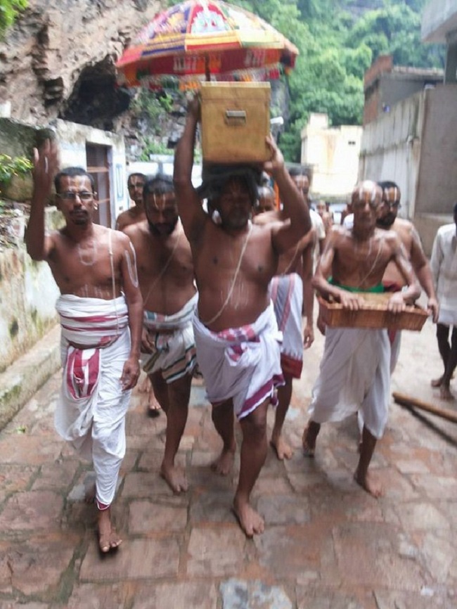 HH 46th Srimath Azhagiyasingar Mangalasasanam And Sri Malolan Serthi Utsavam At Upper Ahobilam34