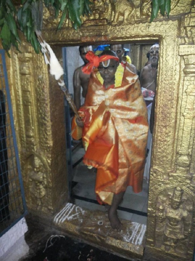HH 46th Srimath Azhagiyasingar Mangalasasanam At Lower Ahobilam Sri Prahaladavardan Sannidhi14