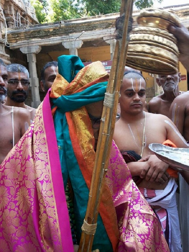 HH 46th Srimath Azhagiyasingar Mangalasasanam At Thirukkudanthai Sri Aravamudhan Sannidhi13