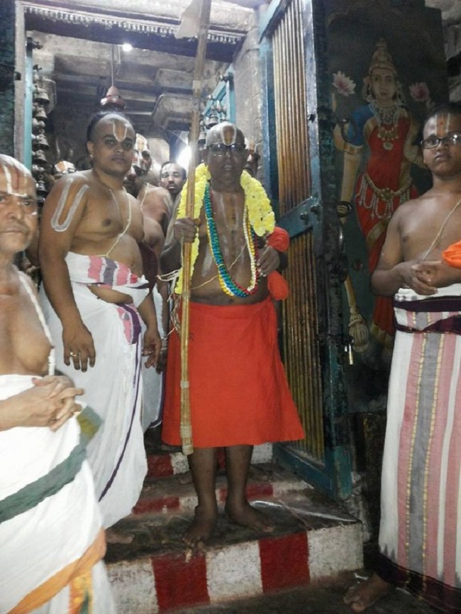 HH 46th Srimath Azhagiyasingar Mangalasasanam At Thirukkudanthai Sri Aravamudhan Sannidhi8