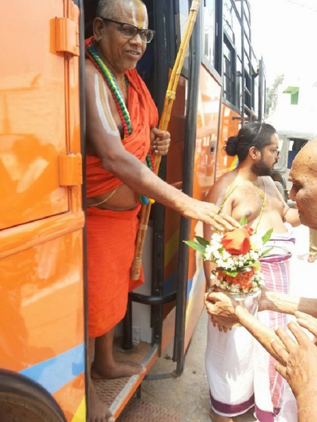 HH 46th Srimath Azhagiyasingar Vijaya Yathirai to Kurnool and Hyderabad