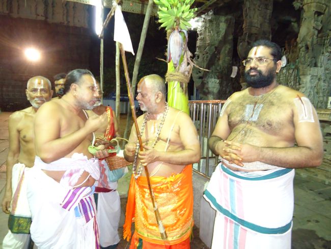 HH Azwhar Thirunagari Jeeyar Mangalasasanam At Kanchi Devapperumal Sannadhi 2014 25