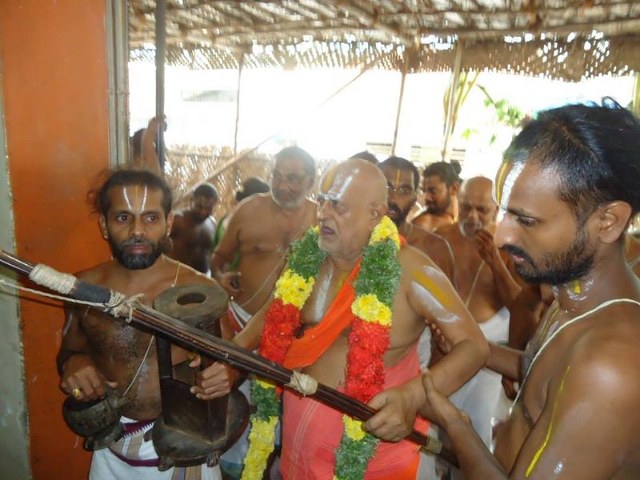 HH Srimushnam Andavan Mangalasasanam at Oppiliappan Venkatachalapathi Temple  2014 08