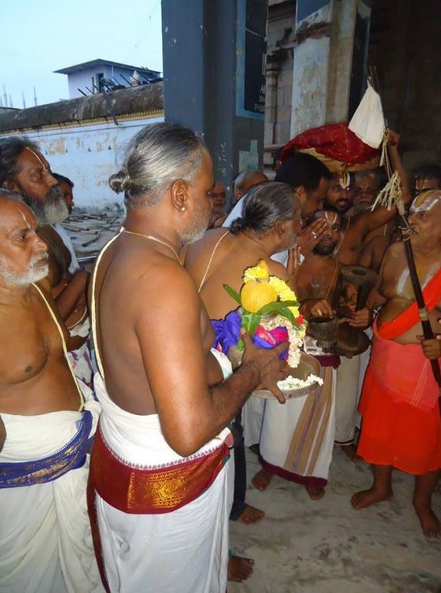 HH Srimushnam Andavan Mangalasasanam at Oppiliappan Venkatachalapathi Temple  2014 10
