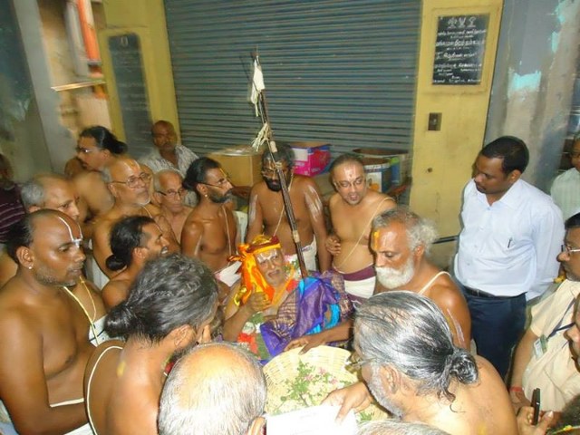 HH Srimushnam Andavan Mangalasasanam at Oppiliappan Venkatachalapathi Temple  2014 13