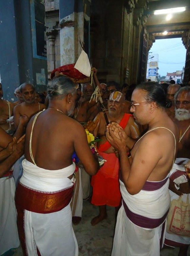 HH Srimushnam Andavan Mangalasasanam at Oppiliappan Venkatachalapathi Temple  2014 22