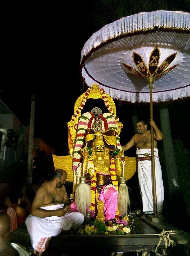 Keezhkattalai Sri Srinivasa Perumal Temple Purattasi Garuda Sevai  2014 03