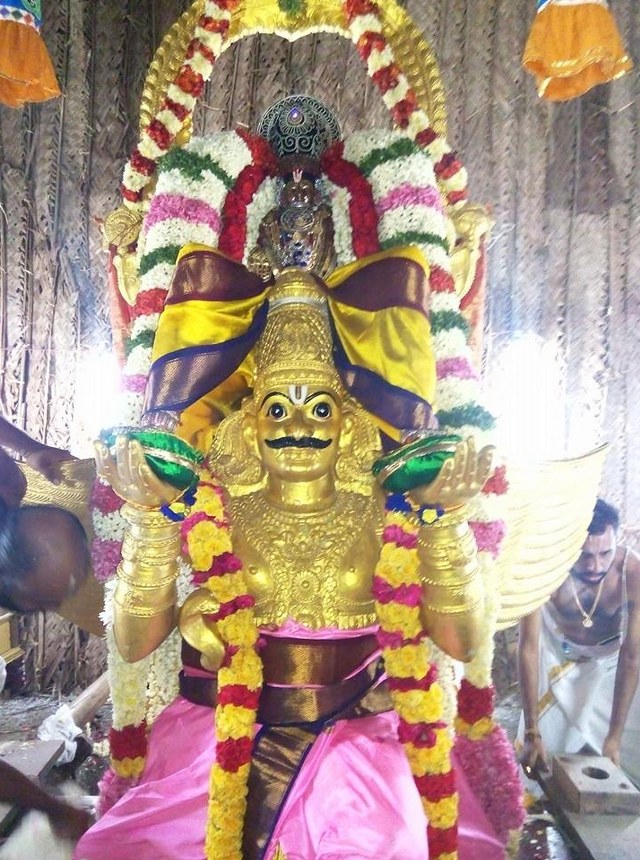 Keezhkattalai Sri Srinivasa Perumal Temple Purattasi Garuda Sevai  2014 04