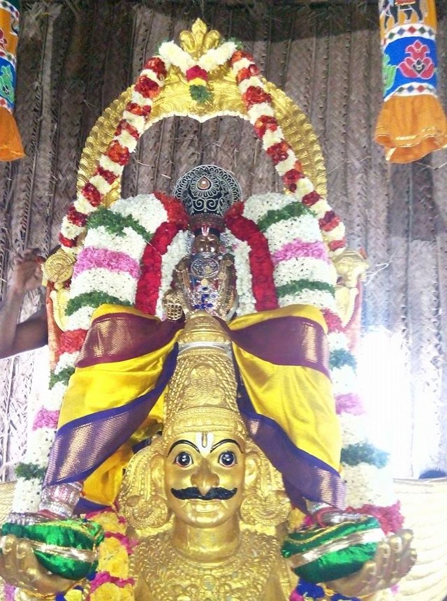Keezhkattalai Sri Srinivasa Perumal Temple Purattasi Garuda Sevai  2014 12